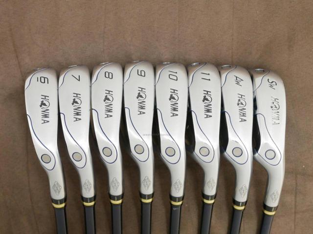 Iron set : Honma : ชุดเหล็ก Honma Beres MG700 Forged มีเหล็ก 6-11,Aw,Sw (8 ชิ้น ระยะเทียบเท่า 5-Pw,Aw,Sw) ก้าน ARMRQ UD54 Flex R (2 ดาว)