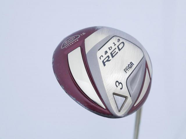 Fairway Wood : PRGR : หัวไม้ 3 PRGR ID Nabla RED Ver II (รุ่นท้อป Titanium) Loft 16 ก้าน M-37 (Flex R)