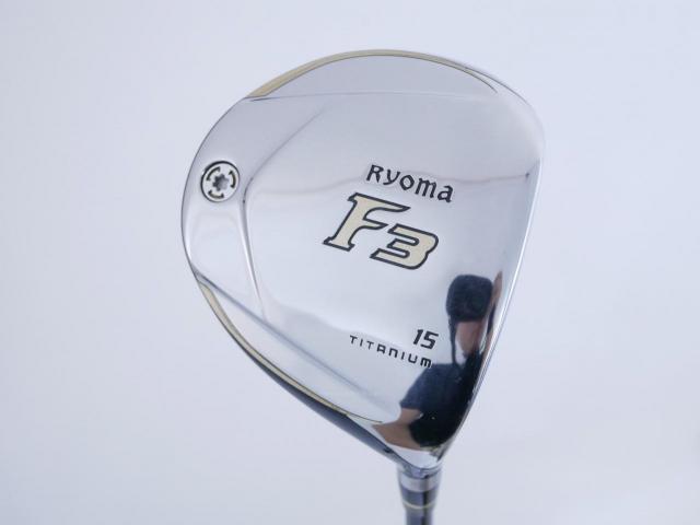 Fairway Wood : Other Brand : หัวไม้ 3 Ryoma F Titanium (รุ่นปี 2019 ไกลมากๆ) Loft 15 ก้าน Tour AD RF2 Flex R2
