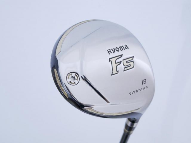 Fairway Wood : Other Brand : หัวไม้ 5 Ryoma F Titanium (รุ่นปี 2019 ไกลมากๆ) Loft 18 ก้าน Tour AD RF2 Flex R2