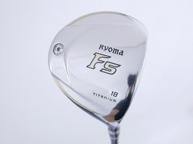 Fairway Wood : Other Brand : หัวไม้ 5 Ryoma F Titanium (รุ่นปี 2019 ไกลมากๆ) Loft 18 ก้าน Tour AD RF2 Flex R2