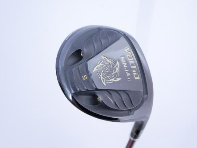 Fairway Wood : Katana : หัวไม้ 5 Katana Voltio NINJA G 880Hi (ตัวท๊อป มี Offset กันลูกออกขวา รุ่นปี 2018) Loft 18 ก้าน Fujikura Speeder 361 Flex R-Easy Light (R2)