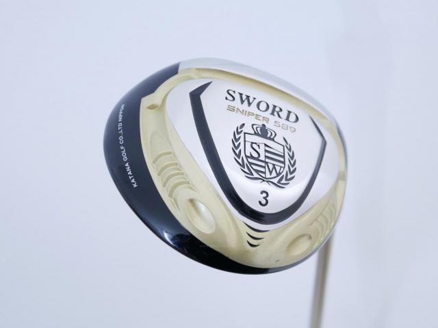 Fairway Wood : Katana : หัวไม้ 3 Katana Sword Sniper 589 (ปี 2017) Loft 16 ก้าน Fujikura Speeder 589 Flex SR