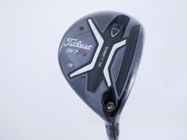 Fairway Wood : Titleist : หัวไม้ 3 Titleist 917F3 Loft 15 ก้าน Tour AD TP-6 Flex S