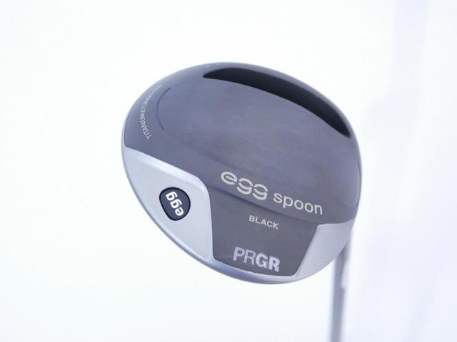 Fairway Wood : PRGR : หัวไม้ 3 PRGR Egg Spoon BLACK (ปี 2022) Loft 15 ก้าน Mitsubishi Diamana Flex SR