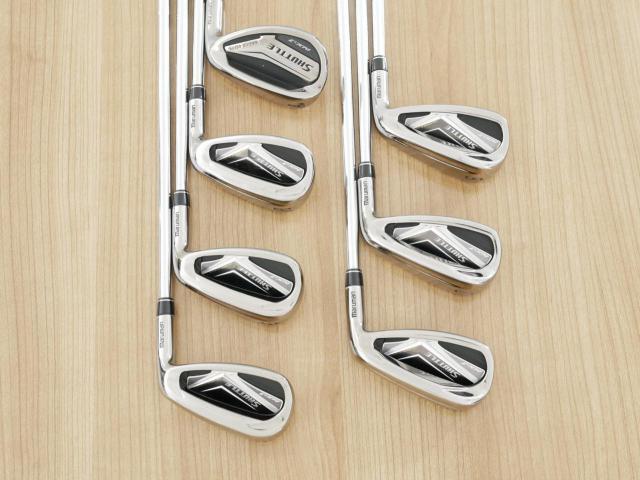 Iron set : Maruman : ชุดเหล็ก Maruman Shuttle NX-1 (ปี 2018 หน้าเด้งสุดๆ โกงสุดๆ เหล็ก 7 Loft 27) มีเหล็ก 6-Pw,Pa,Aw (7 ชิ้น) ก้านเหล็ก NS Pro Zelos 7 Flex S