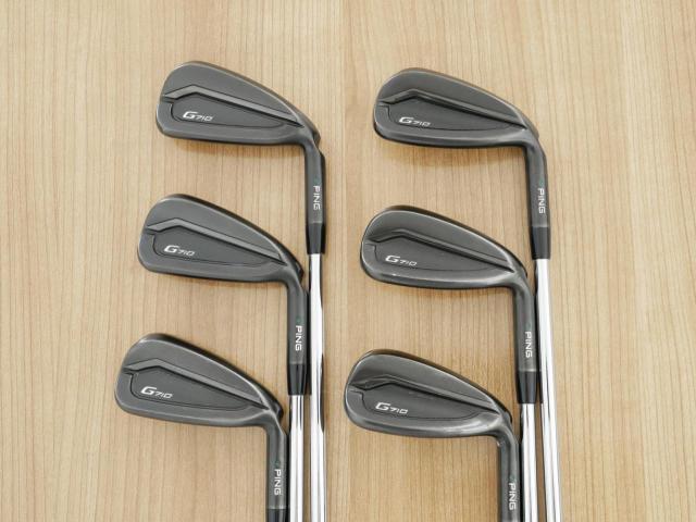 Iron set : Ping : ชุดเหล็ก Ping G710 (ปี 2021 Japan Spec. ใบใหญ่ ง่ายที่สุด ไกลที่สุดของ Ping) มีเหล็ก 5-Pw (6 ชิ้น) ก้านเหล็ก NS Pro Modus 105 Flex S