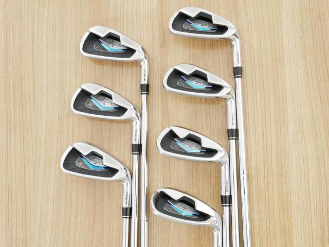 Iron set : Tsuruya : ชุดเหล็ก Tsuruya AXEL BL (ตีง่าย ไกล หน้าเด้ง) มีเหล็ก 5-Pw,Sw (7 ชิ้น) ก้านเหล็ก NS Pro 950 HT Flex S