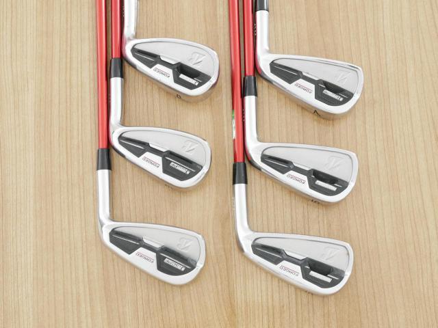 Iron set : Bridgestone : ชุดเหล็ก Bridgestone J15 DPF Forged (นุ่มแน่น) มีเหล็ก 5-PW (6 ชิ้น) ก้านกราไฟต์ Tour AD Flex S