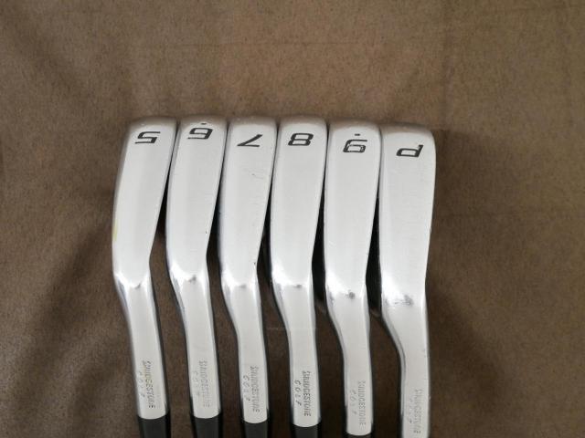 Iron set : Bridgestone : ชุดเหล็ก Bridgestone J15 DPF Forged (นุ่มแน่น) มีเหล็ก 5-PW (6 ชิ้น) ก้านกราไฟต์ Tour AD Flex S