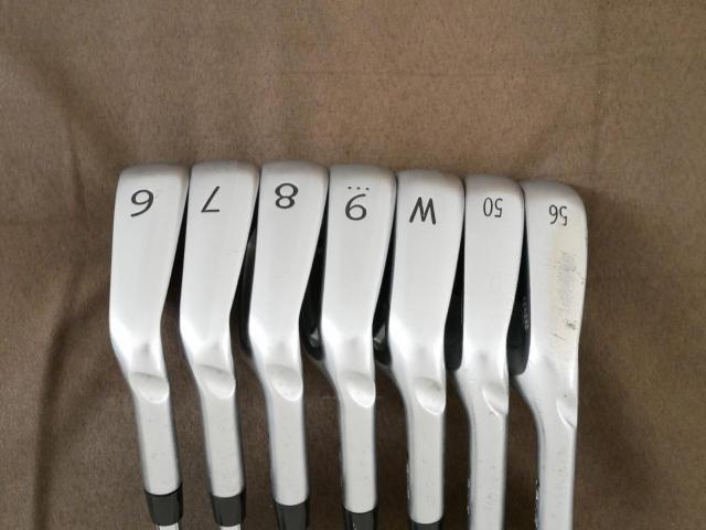 Iron set : Ping : ชุดเหล็ก Ping Anser Forged มีเหล็ก 6-Pw,50,56 (7 ชิ้น) ก้านเหล็ก Ping CFS Flex S