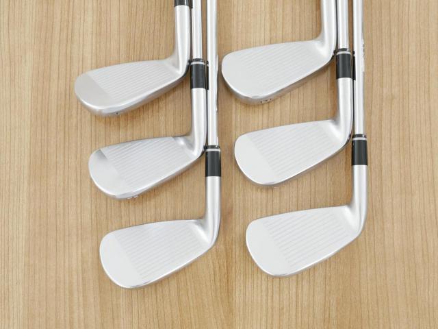 Iron set : PRGR : ชุดเหล็ก PRGR 03 Forged (รุ่นปี 2023 ตีง่าย ไกลมากๆๆ) มีเหล็ก 6-Pw,AW (6 ชิ้น) ก้านเหล็ก NS Pro 85 Flex SR (M-40)