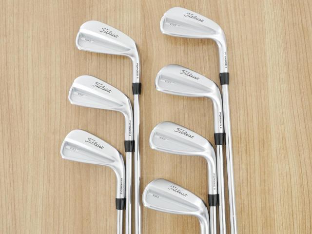 Iron set : Titleist : ชุดเหล็ก Titleist T100 Forged (ออกปี 2023 นุ่ม แน่น คม) มีเหล็ก 5-Pw,50 (7 ชิ้น) ก้านเหล็ก NS Pro 880 AMC Flex S