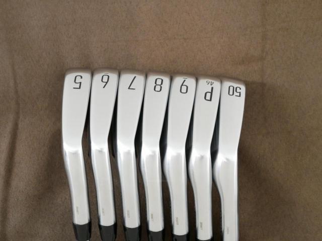 Iron set : Titleist : ชุดเหล็ก Titleist T100 Forged (ออกปี 2023 นุ่ม แน่น คม) มีเหล็ก 5-Pw,50 (7 ชิ้น) ก้านเหล็ก NS Pro 880 AMC Flex S