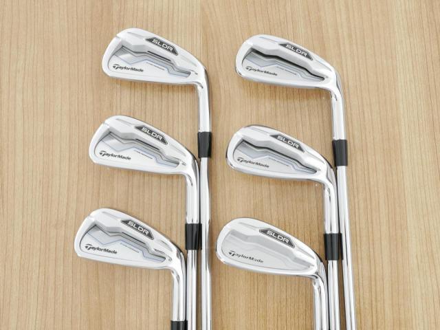 Iron set : Taylormade : ชุดเหล็ก Taylormade SLDR มีเหล็ก 5-Pw (6 ชิ้น) ก้านเหล็ก NS Pro 930 Flex R