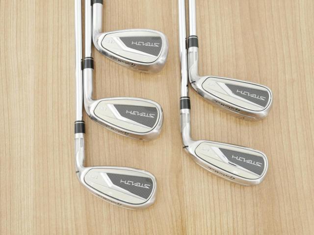 Iron set : Taylormade : ชุดเหล็ก Taylormade Stealth HD (ออกปี 2022 Japan Spec. ใบใหญ่มาก ตีง่ายสุดๆ) มีเหล็ก 6-Pw (5 ชิ้น) ก้านเหล็ก KBS Max MT 80 Flex S