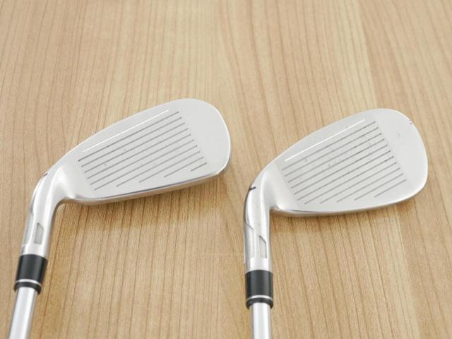 Iron set : Taylormade : ชุดเหล็ก Taylormade Stealth HD (ออกปี 2022 Japan Spec. ใบใหญ่มาก ตีง่ายสุดๆ) มีเหล็ก 6-Pw (5 ชิ้น) ก้านเหล็ก KBS Max MT 80 Flex S