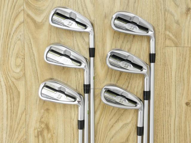 Iron set : Bridgestone : Bridgestone JGR Hybrid Forged Iron มีเหล็ก 6-P1,P2 (6 ชิ้น เหล็ก 6 ตีไกลเกินเหล็ก 5 รุ่นอื่น) ก้านกราไฟต์ Fujikura Air Speeder (R)
