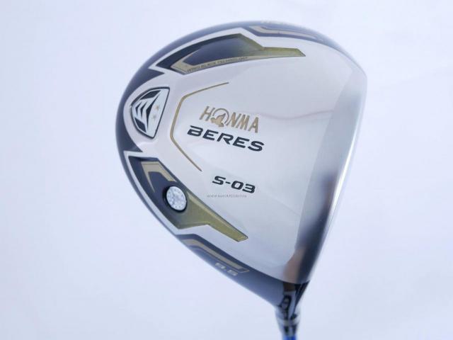 Driver : Honma : Honma Beres S-03 (ปี 2015) Loft 9.5 ก้าน ARMRQ 8 (53) Flex S (2 ดาว)