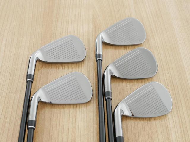 Iron set : Callaway : ชุดเหล็ก Callaway Big Bertha (รุ่นล่าสุด ปี 2023 ตีง่ายที่สุดของ Callaway) มีเหล็ก 6-Pw (5 ชิ้น) ก้านกราไฟต์ Fujikura Speeder NX Flex R