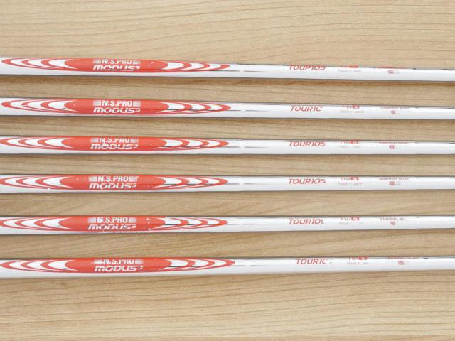 Iron set : Taylormade : ชุดเหล็ก Taylormade P7MC Forged (ซีรี่ย์ท้อปสุด ออกปี 2021) มีเหล็ก 5-Pw (6 ชิ้น) ก้านเหล็ก NS Pro Modus 105 Flex S