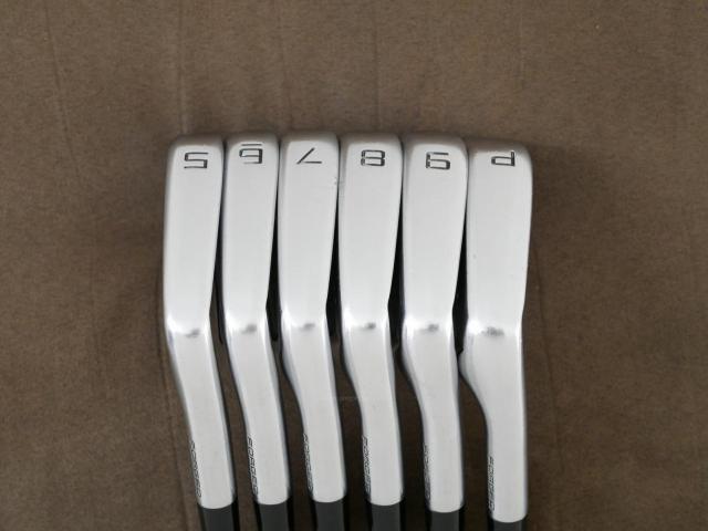 Iron set : Taylormade : ชุดเหล็ก Taylormade P7MC Forged (ซีรี่ย์ท้อปสุด ออกปี 2021) มีเหล็ก 5-Pw (6 ชิ้น) ก้านเหล็ก NS Pro Modus 105 Flex S