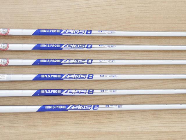 Iron set : Taylormade : ชุดเหล็ก Taylormade P790TI (ตัวท้อปสุด แพงสุด พรีเมียมสุดของ TM.) มีเหล็ก 5-Pw (6 ชิ้น) ก้านเหล็ก NS Pro ZELOS 8 Flex S