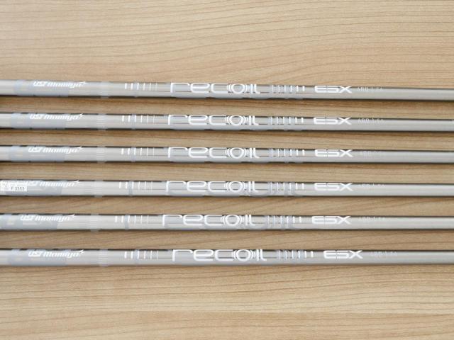 Iron set : Taylormade : ชุดเหล็ก Taylormade P770 Forged (ปี 2021 นุ่ม แน่น) มีเหล็ก 5-Pw (6 ชิ้น) ก้านกราไฟต์ UST Mamiya RECOIL ESX 460 F4 Flex S