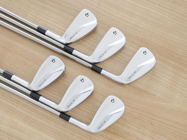 Iron set : Taylormade : ชุดเหล็ก Taylormade P770 Forged (ปี 2021 นุ่ม แน่น) มีเหล็ก 5-Pw (6 ชิ้น) ก้านกราไฟต์ UST Mamiya RECOIL ESX 460 F4 Flex S