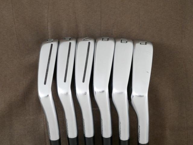 Iron set : Taylormade : ชุดเหล็ก Taylormade P770 Forged (ปี 2021 นุ่ม แน่น) มีเหล็ก 5-Pw (6 ชิ้น) ก้านกราไฟต์ UST Mamiya RECOIL ESX 460 F4 Flex S