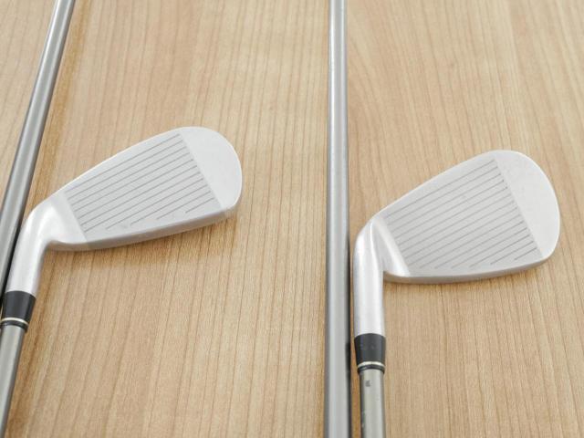 Iron set : Tsuruya : ชุดเหล็ก Tsuruya AXEL Dual Impact HM (หน้าเด้ง) มีเหล็ก 4-Pw,Aw,As,Sw (10 ชิ้น) ก้านกราไฟต์ FLex R
