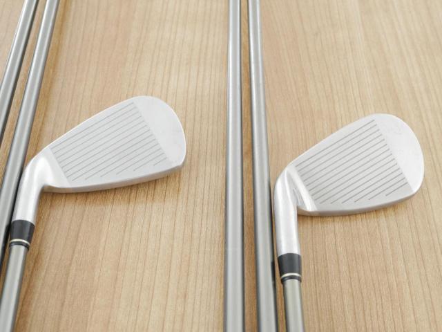 Iron set : Tsuruya : ชุดเหล็ก Tsuruya AXEL Dual Impact HM (หน้าเด้ง) มีเหล็ก 4-Pw,Aw,As,Sw (10 ชิ้น) ก้านกราไฟต์ FLex R