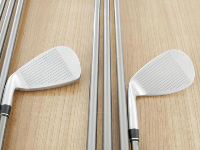Iron set : Tsuruya : ชุดเหล็ก Tsuruya AXEL Dual Impact HM (หน้าเด้ง) มีเหล็ก 4-Pw,Aw,As,Sw (10 ชิ้น) ก้านกราไฟต์ FLex R
