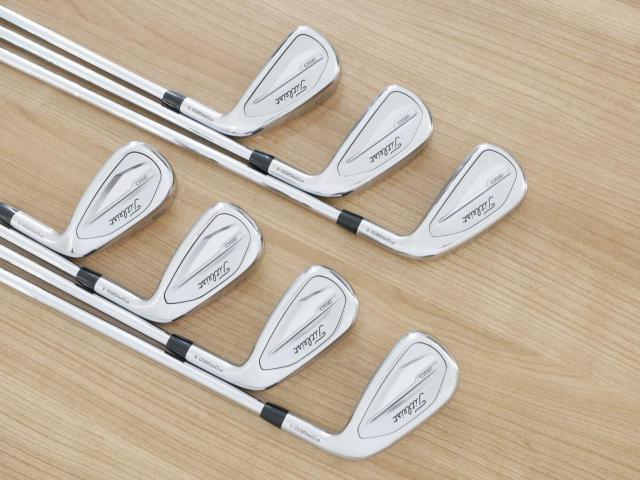 Iron set : Titleist : ชุดเหล็ก Titleist T350 Forged (รุ่นใหม่ล่าสุด ออกปี 2023) มีเหล็ก 5-Pw,48 (7 ชิ้น) ก้านเหล็ก NS Pro 880 AMC Flex S