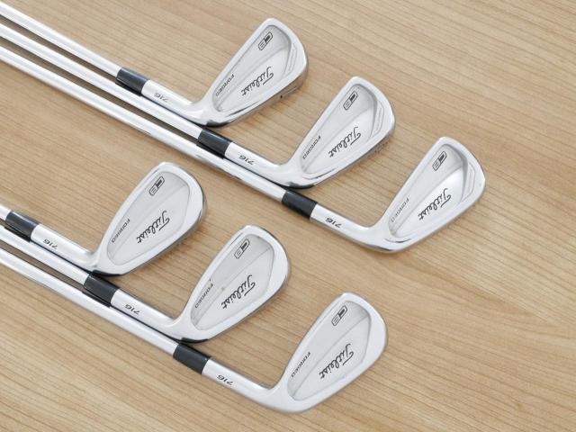 Iron set : Titleist : ชุดเหล็ก Titleist 716 CB Forged มีเหล็ก 5-Pw (6 ชิ้น) ก้านเหล็ก NS Pro Modus 105 Flex R
