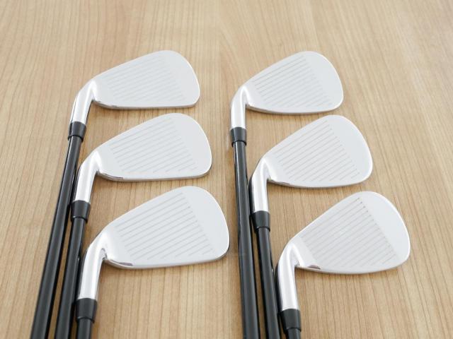 Iron set : Callaway : ชุดเหล็ก Callaway Collection (ตีง่าย ไกล) มีเหล็ก 5-Pw (6 ชิ้น) ก้านกราไฟต์ Flex S