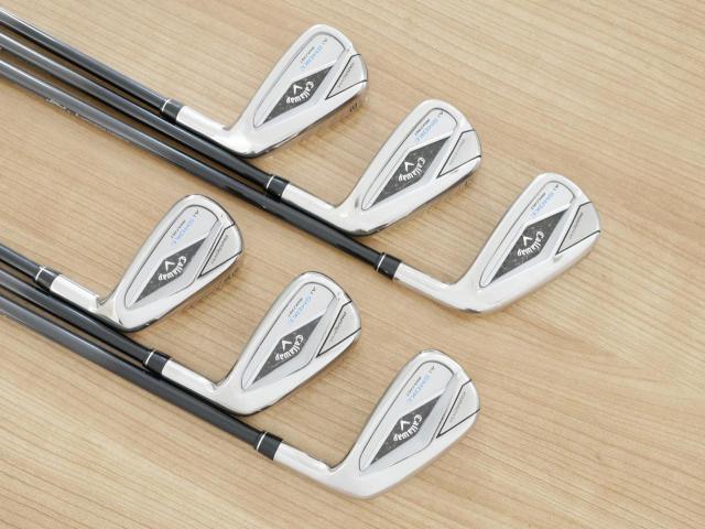 Iron set : Callaway : ชุดเหล็ก Callaway Paradym Ai Smoke Max Fast (ออกปี 2024 ตีง่ายมาก ไกล Japan Spec.) มีเหล็ก 6-Pw,Aw (6 ชิ้น) ก้านกราไฟต์ Fujikura TENSEI 40 Flex R