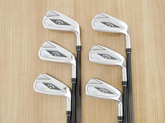Iron set : Callaway : ชุดเหล็ก Callaway Paradym Ai Smoke Max Fast (ออกปี 2024 ตีง่ายมาก ไกล Japan Spec.) มีเหล็ก 6-Pw,Aw (6 ชิ้น) ก้านกราไฟต์ Fujikura TENSEI 40 Flex R