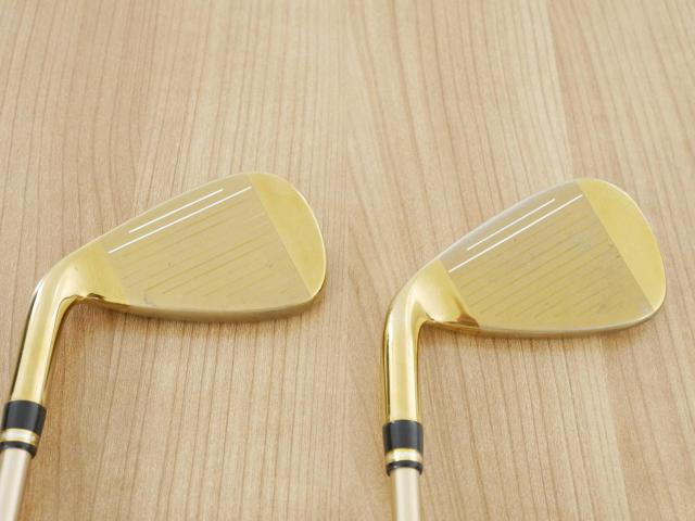 Iron set : Katana : ชุดเหล็ก Katana Voltio Model J Gold (ปี 2018 หน้าเด้ง ตีง่าย ไกล) มีเหล็ก 5-Pw (6 ชิ้น) ก้านกราไฟต์ Fujikura Speeder 550 Flex SR