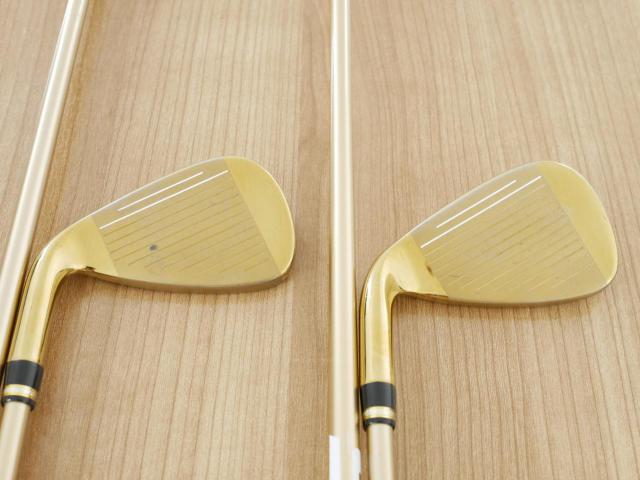 Iron set : Katana : ชุดเหล็ก Katana Voltio Model J Gold (ปี 2018 หน้าเด้ง ตีง่าย ไกล) มีเหล็ก 5-Pw (6 ชิ้น) ก้านกราไฟต์ Fujikura Speeder 550 Flex SR