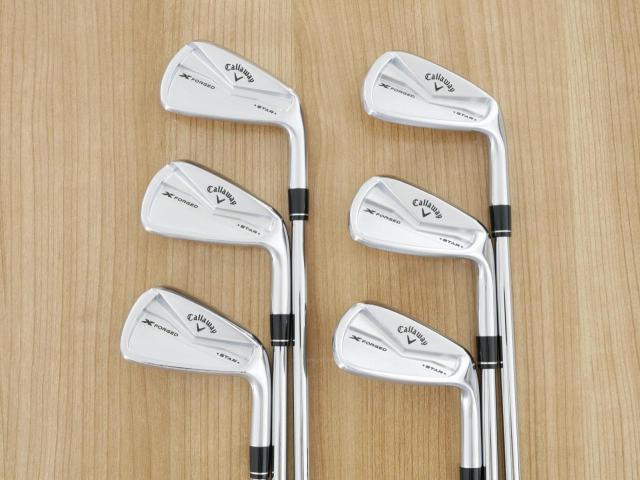 Iron set : Callaway : ชุดเหล็ก Callaway X Forged Star (ออกปี 2024) มีเหล็ก 5-Pw (6 ชิ้น) ก้านเหล็ก NS Pro 950 NEO Flex S