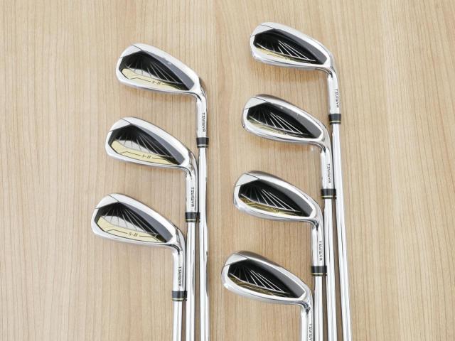 Iron set : Tsuruya : ชุดเหล็ก Tsuruya S-II (ใบใหญ่ ตีง่าย) มีเหล็ก 5-Pw,Sw (7 ชิ้น) ก้านเหล็ก NS Pro 950 Flex R
