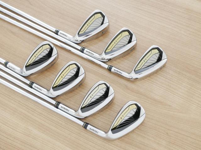 Iron set : Tsuruya : ชุดเหล็ก Tsuruya S-II (ใบใหญ่ ตีง่าย) มีเหล็ก 5-Pw,Sw (7 ชิ้น) ก้านเหล็ก NS Pro 950 Flex R