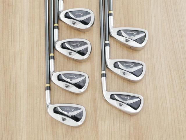 Iron set : Other Brand : ชุดเหล็ก Akira ADR (ใบใหญ่ หน้าเด้ง ไกล) มีเหล็ก 5-Pw,Aw (7 ชิ้น) ก้านกราไฟต์ Fujikura Motore Speeder 60i Flex R