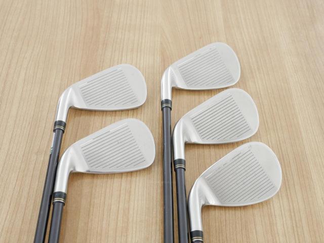 Iron set : XXIO : ชุดเหล็ก XXIO Prime 9 (ออกปี 2018 ท๊อปสุด ตีง่าย ไกล) มีเหล็ก 7-Pw,Aw (5 ชิ้น) ก้านกราไฟต์ SP-900 Flex R
