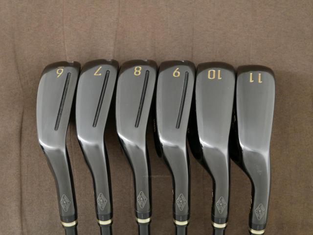 Iron set : Honma : ชุดเหล็ก Honma Beres Black Forged (ออกปี 2022 สวยมากๆ) มีเหล็ก 6-11 (6 ชิ้น เทียบเท่า 5-Pw) ก้าน ARMRQ MX Flex S