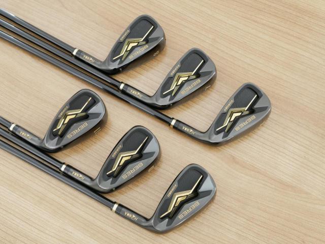 Iron set : Honma : ชุดเหล็ก Honma Beres Black Forged (ออกปี 2022 สวยมากๆ) มีเหล็ก 6-11 (6 ชิ้น เทียบเท่า 5-Pw) ก้าน ARMRQ MX Flex S