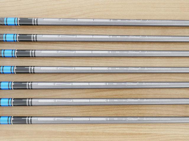 Iron set : Titleist : ชุดเหล็ก Titleist T400 (ตีง่ายที่สุด ไกลที่สุด ออกปี 2020) มีเหล็ก 6-Pw,43,49 (7 ชิ้น) ก้านกราไฟต์ Mitsubishi TENSEI 50 Flex R