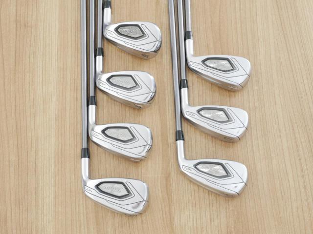 Iron set : Titleist : ชุดเหล็ก Titleist T400 (ตีง่ายที่สุด ไกลที่สุด ออกปี 2020) มีเหล็ก 6-Pw,43,49 (7 ชิ้น) ก้านกราไฟต์ Mitsubishi TENSEI 50 Flex R