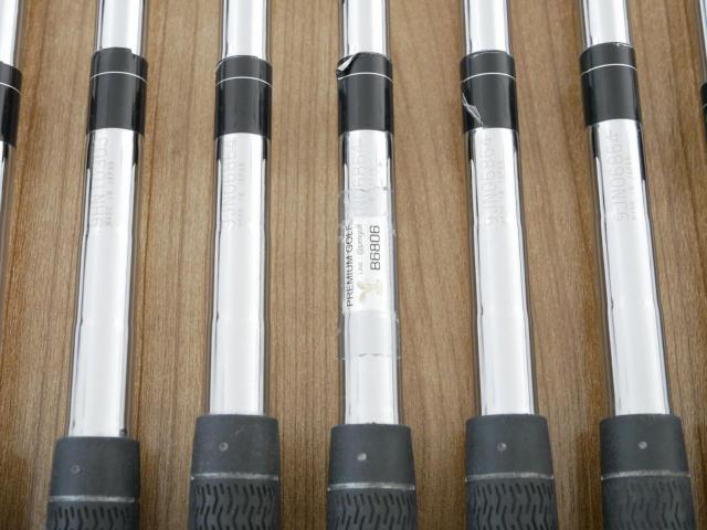 Iron set : PRGR : ชุดเหล็กกระเทย PRGR NEW Egg Forged (รุ่นปี 2020 ตีง่ายและไกลมากๆ เด้งสุดๆ COR 0.82) มีเหล็ก 5-Pw,Aw,As,Sw (9 ชิ้น) ก้านเหล็ก NS Pro 075 Flex R (M37)